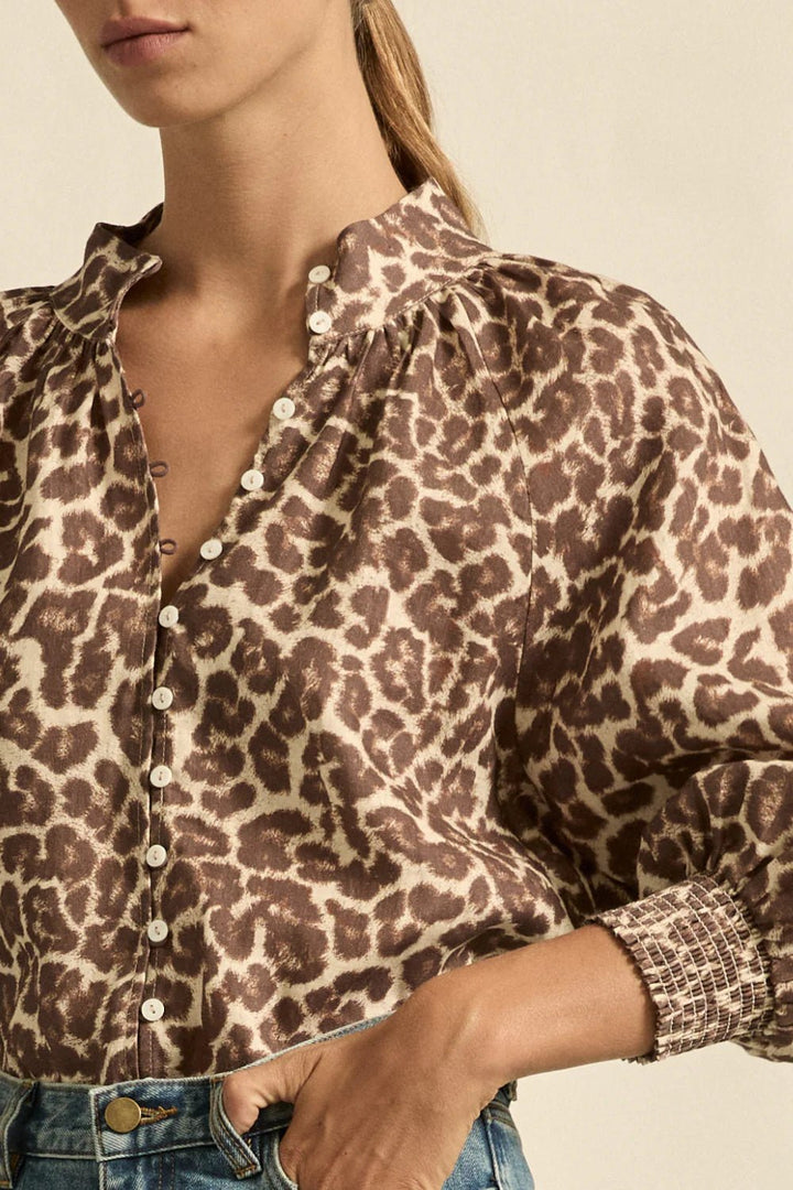 Inspire Top - Ocelot blouse Zoe Kratzmann