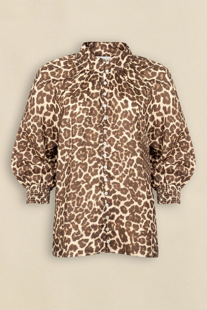 Inspire Top - Ocelot blouse Zoe Kratzmann