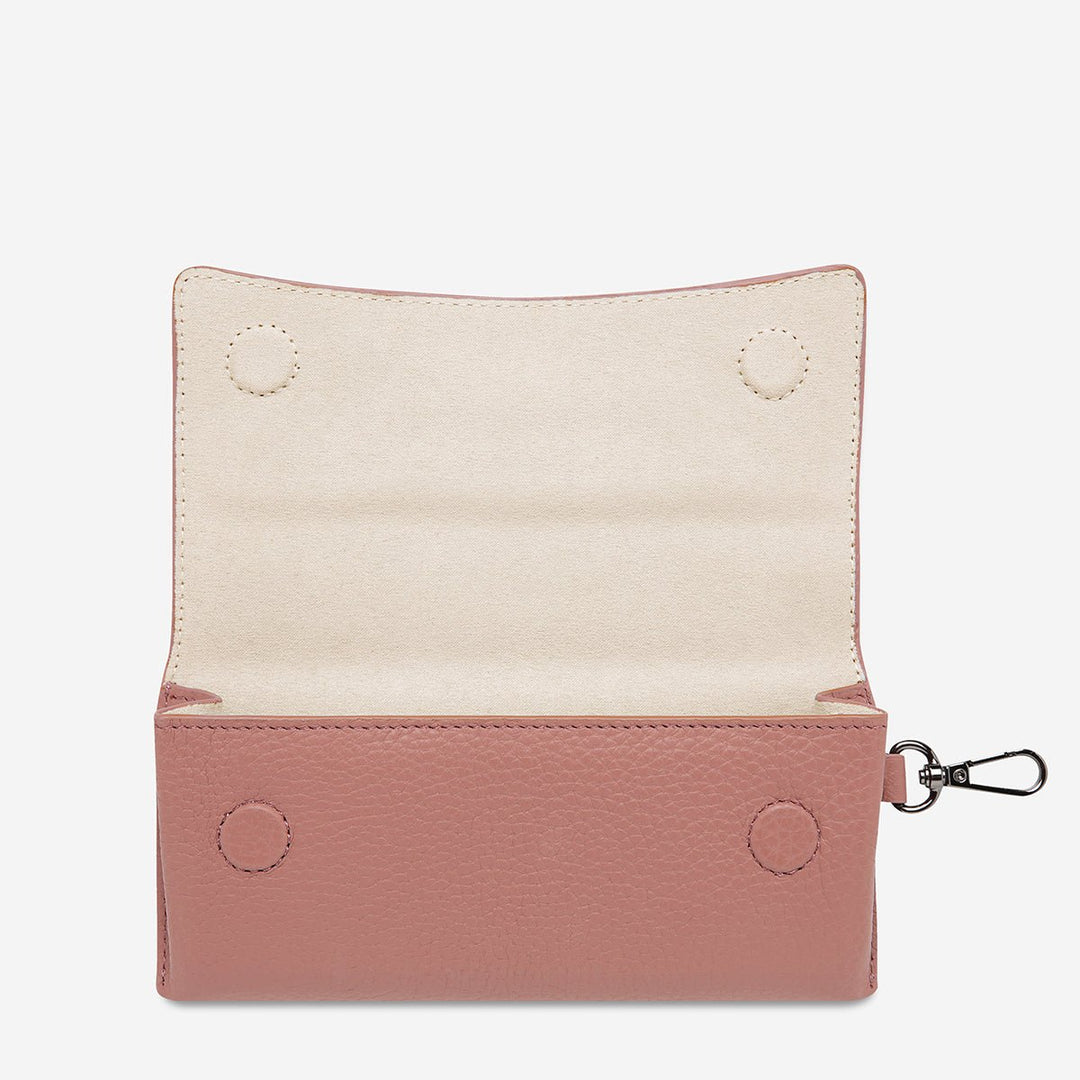 Into The Ether Sunglasses Case - Dusty Rose - Stanleyandstone