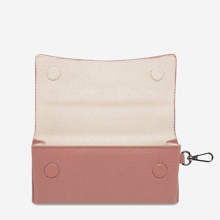 Into The Ether Sunglasses Case - Dusty Rose - Stanleyandstone