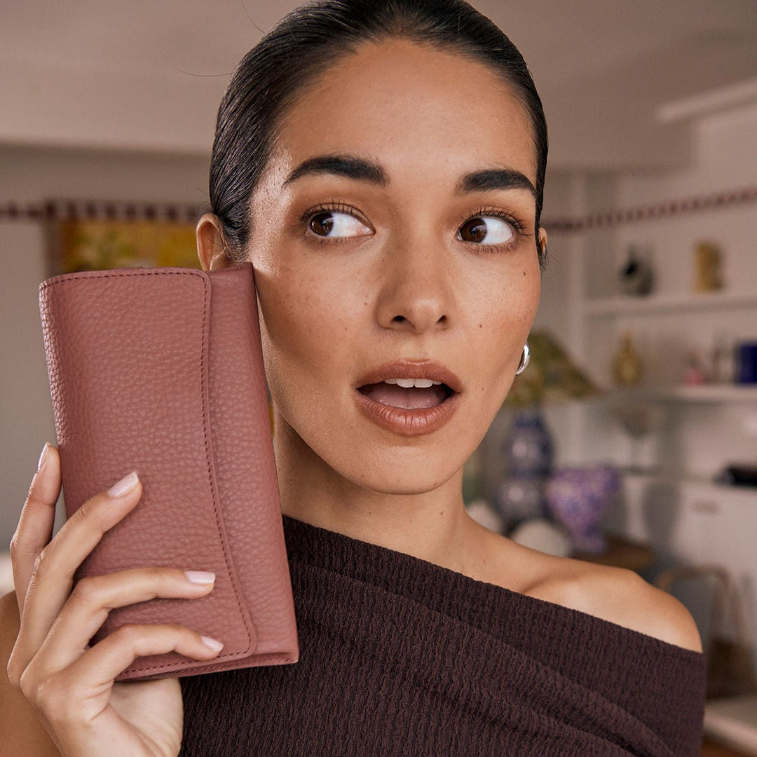 Into The Ether Sunglasses Case - Dusty Rose - Stanleyandstone