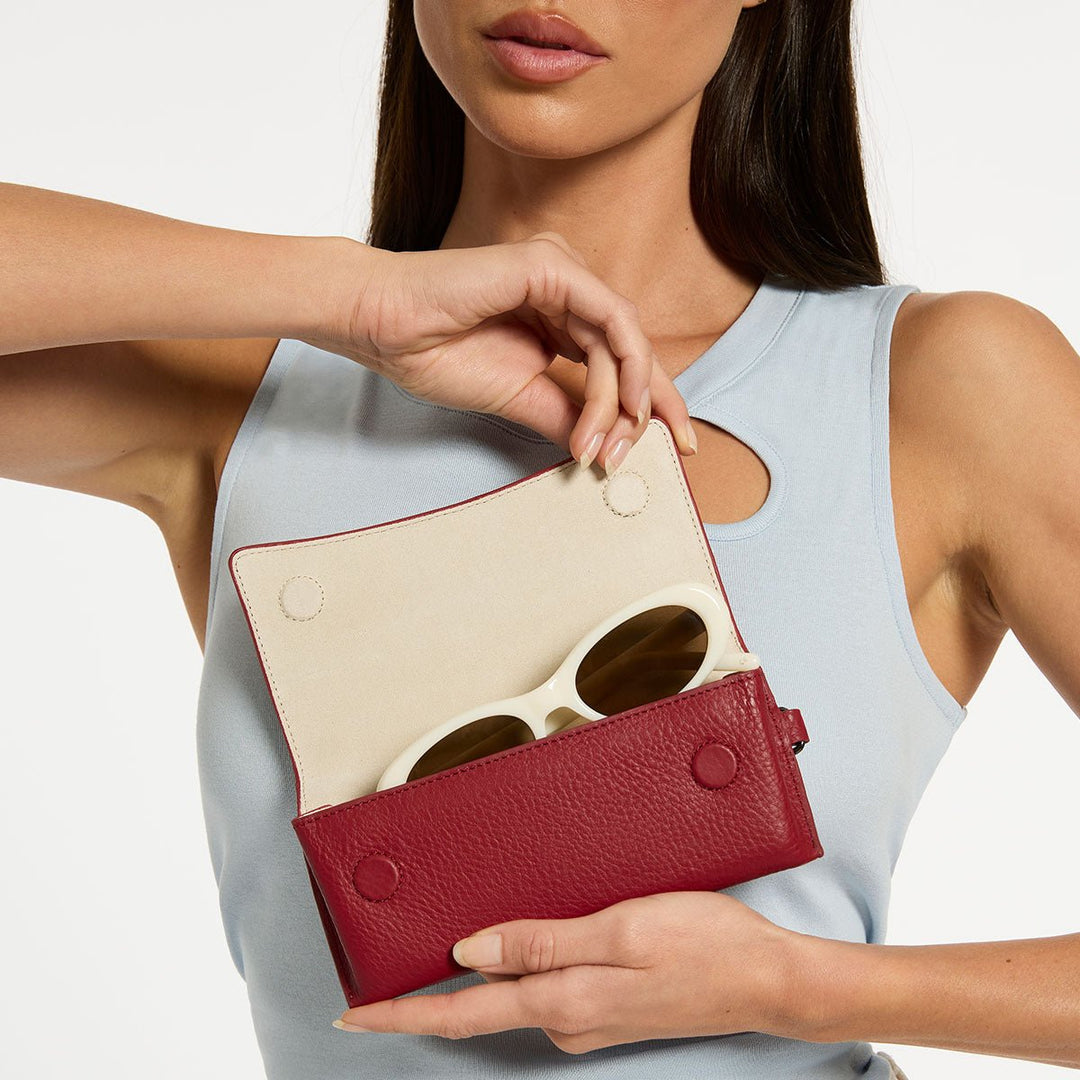 Into The Ether Sunglasses Case - Rouge - Stanleyandstone
