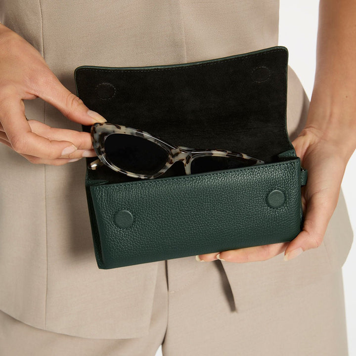 Into The Ether Sunglasses Case - Teal - Stanleyandstone