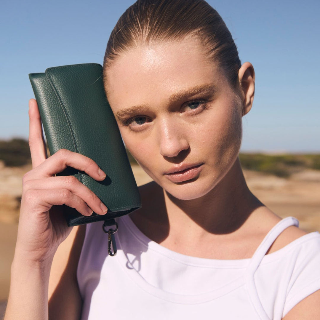 Into The Ether Sunglasses Case - Teal - Stanleyandstone