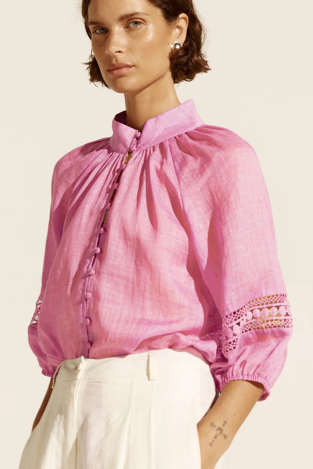 Invoke Top - Lotus blouse Zoe Kratzmann