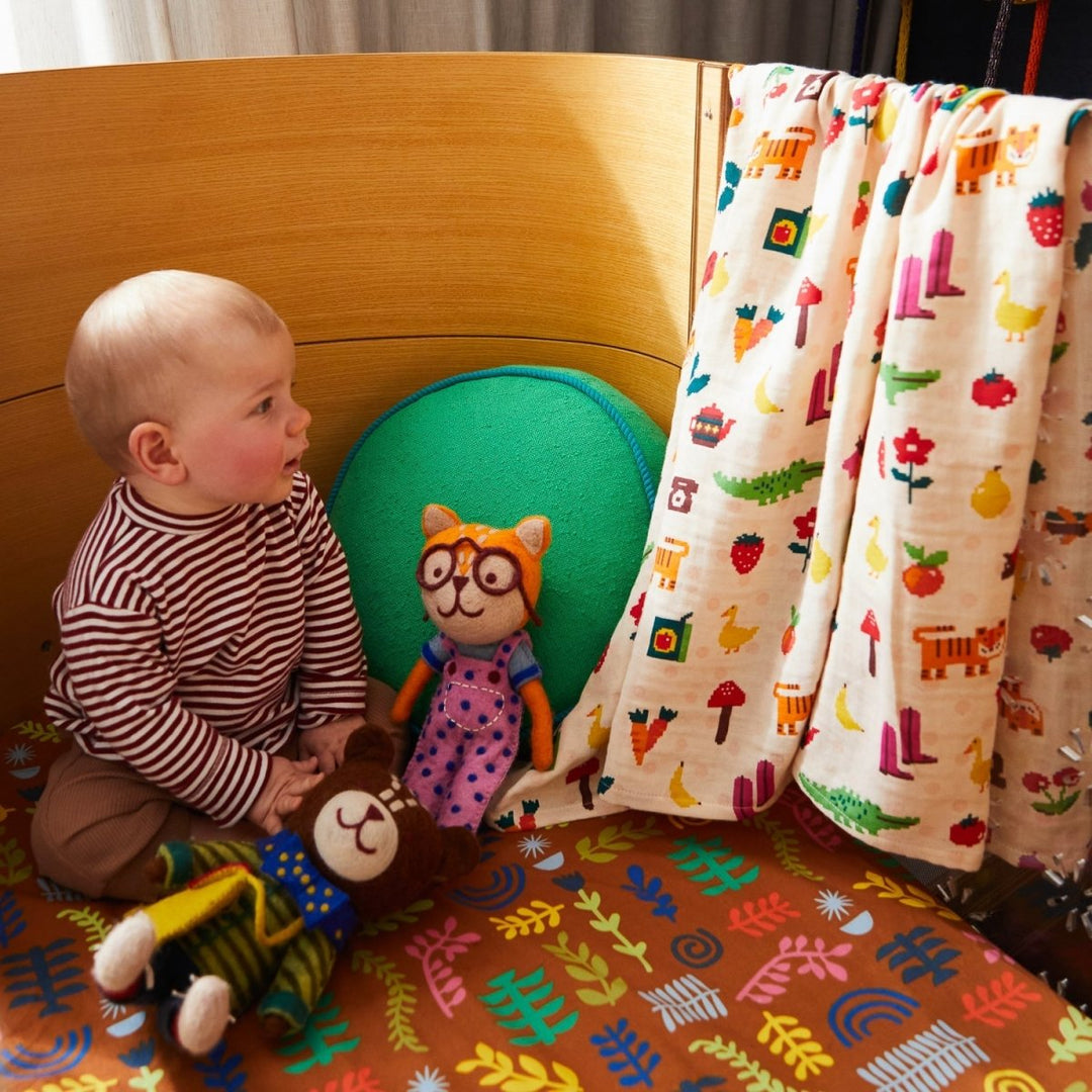 Isaac Felt Bear Toy soft toy Sage &amp; Clare