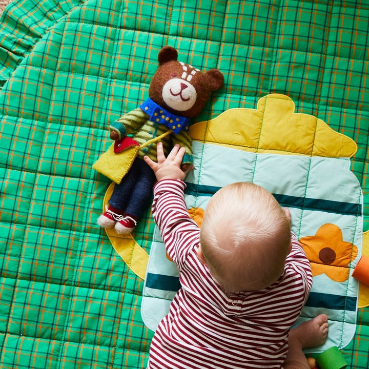 Isaac Felt Bear Toy soft toy Sage &amp; Clare
