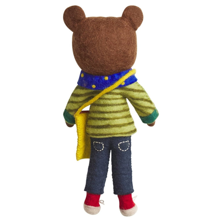 Isaac Felt Bear Toy soft toy Sage &amp; Clare