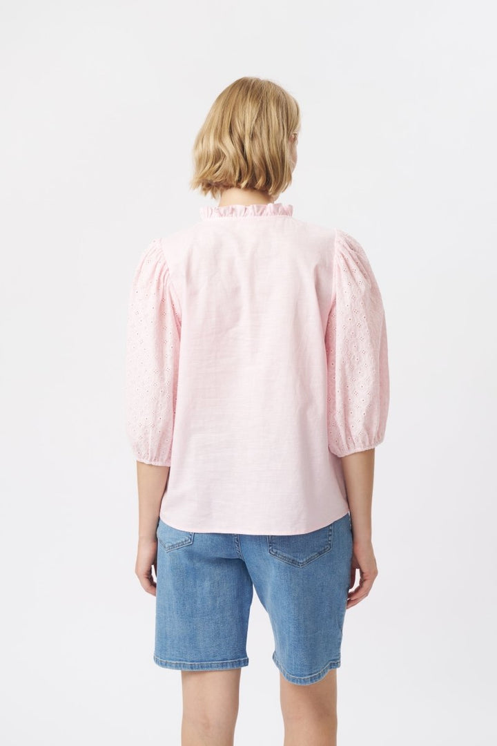 Isabella Shirt - Pink Blouse Kireina Australia