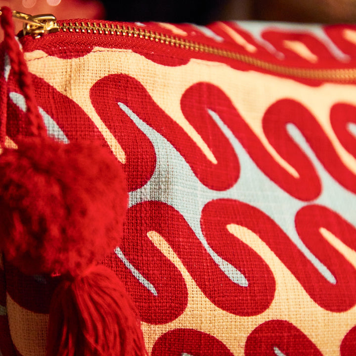 Marzia Cosmetic Bag Sage & Clare