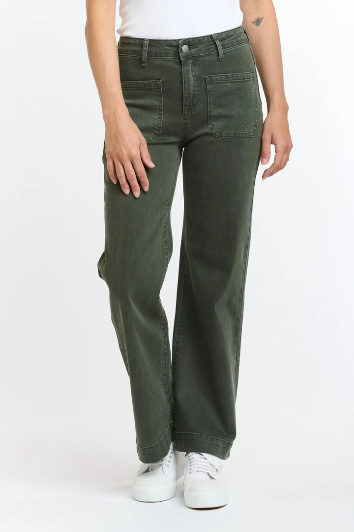 Italian Star Bobbi Jean (7/8th Length) Military Jean Italian Star
