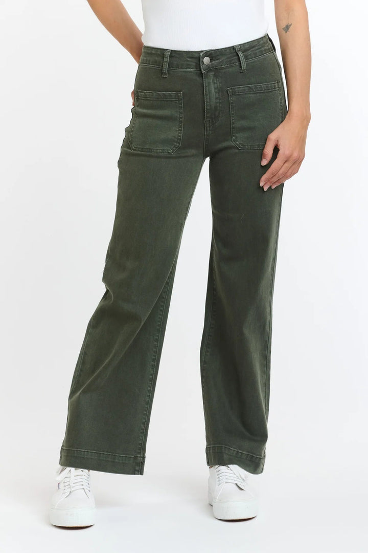 Italian Star Bobbi Jean (7/8th Length) Military Jean Italian Star