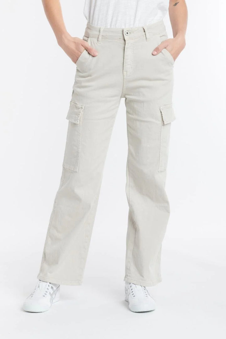 Italian Star Cargo pants - Beige Jean Italian Star   