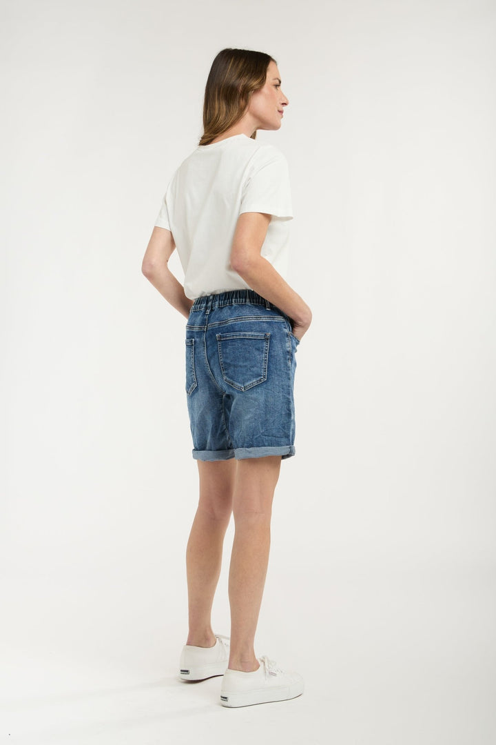 Italian Star Emma Shorts - Denim Italian Star