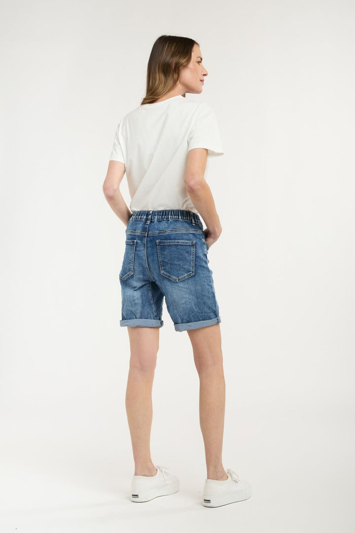Italian Star Emma Shorts - Denim Italian Star