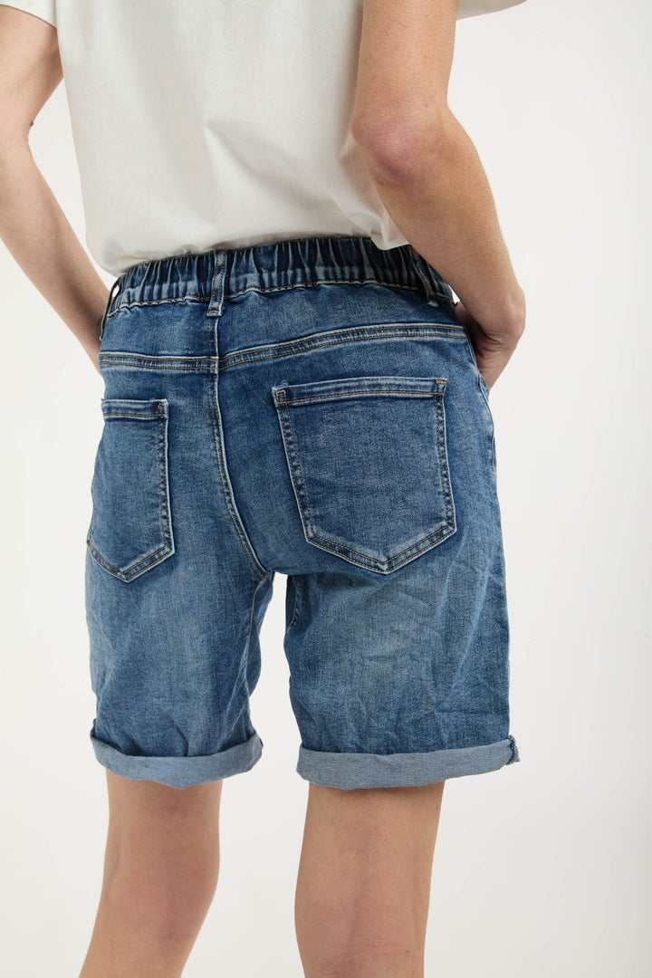 Italian Star Emma Shorts - Denim Italian Star