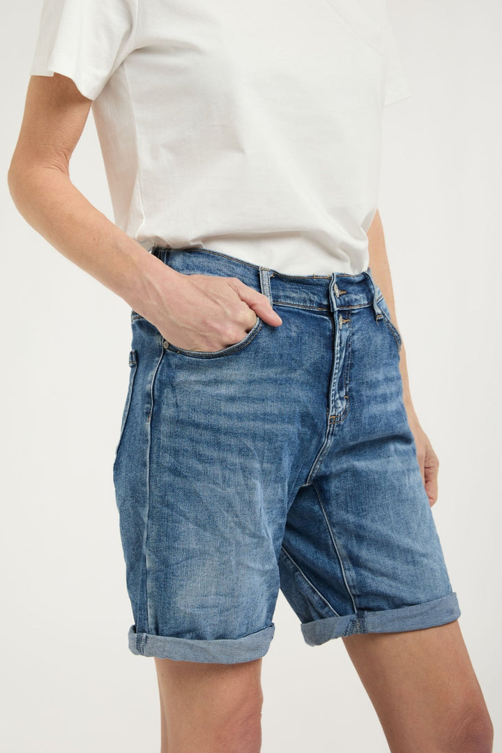 Italian Star Emma Shorts - Denim Italian Star