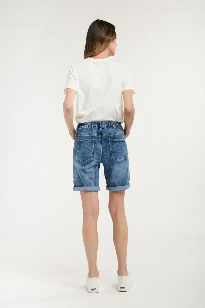 Italian Star Emma Shorts - Denim Italian Star