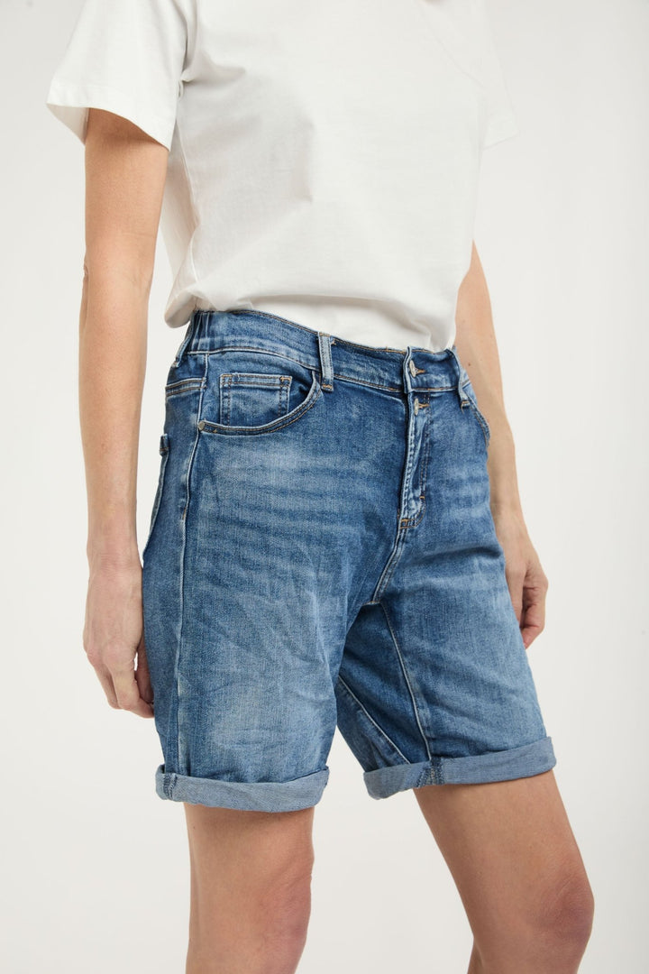 Italian Star Emma Shorts - Denim Italian Star