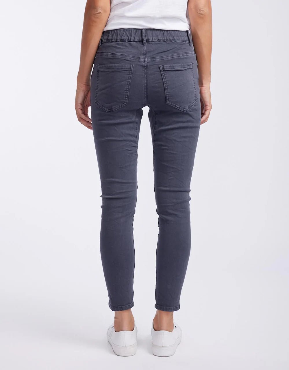 Italian Star Emma Stretch Jean - Coal Italian Star
