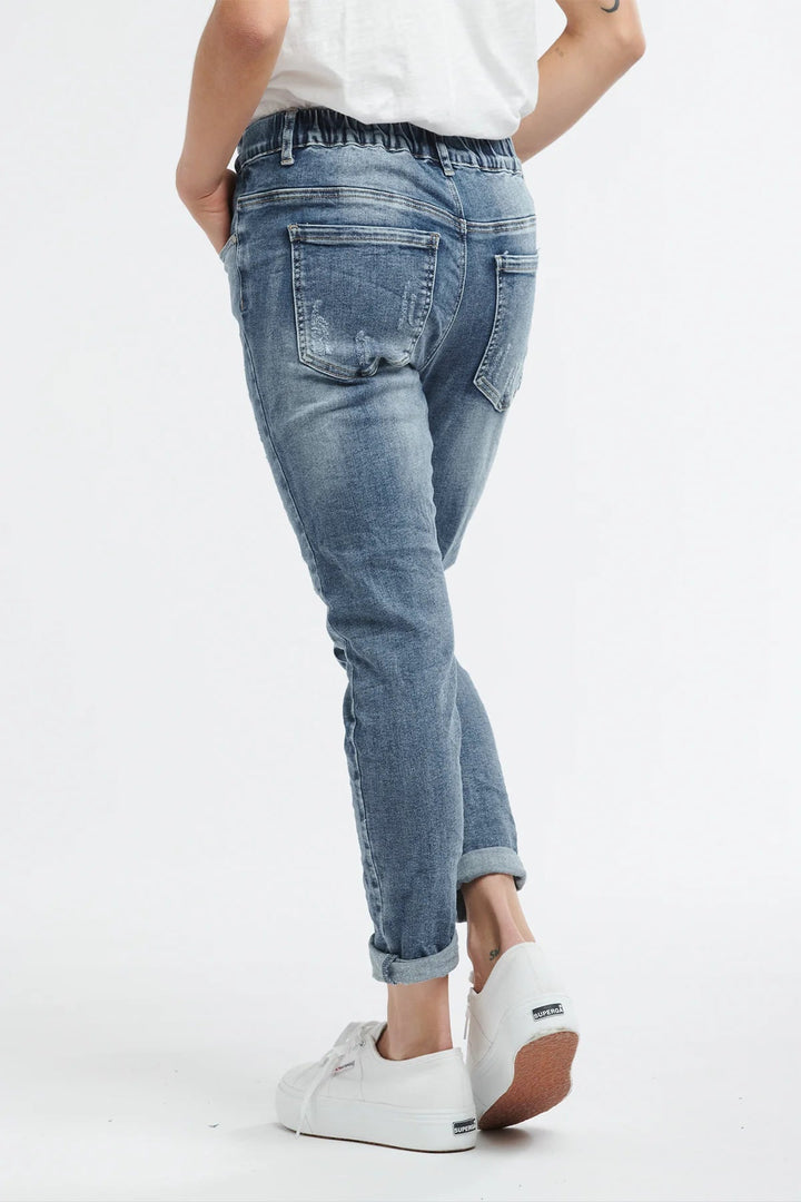 Italian Star Emma Stretch Jean - Denim General Italian Star