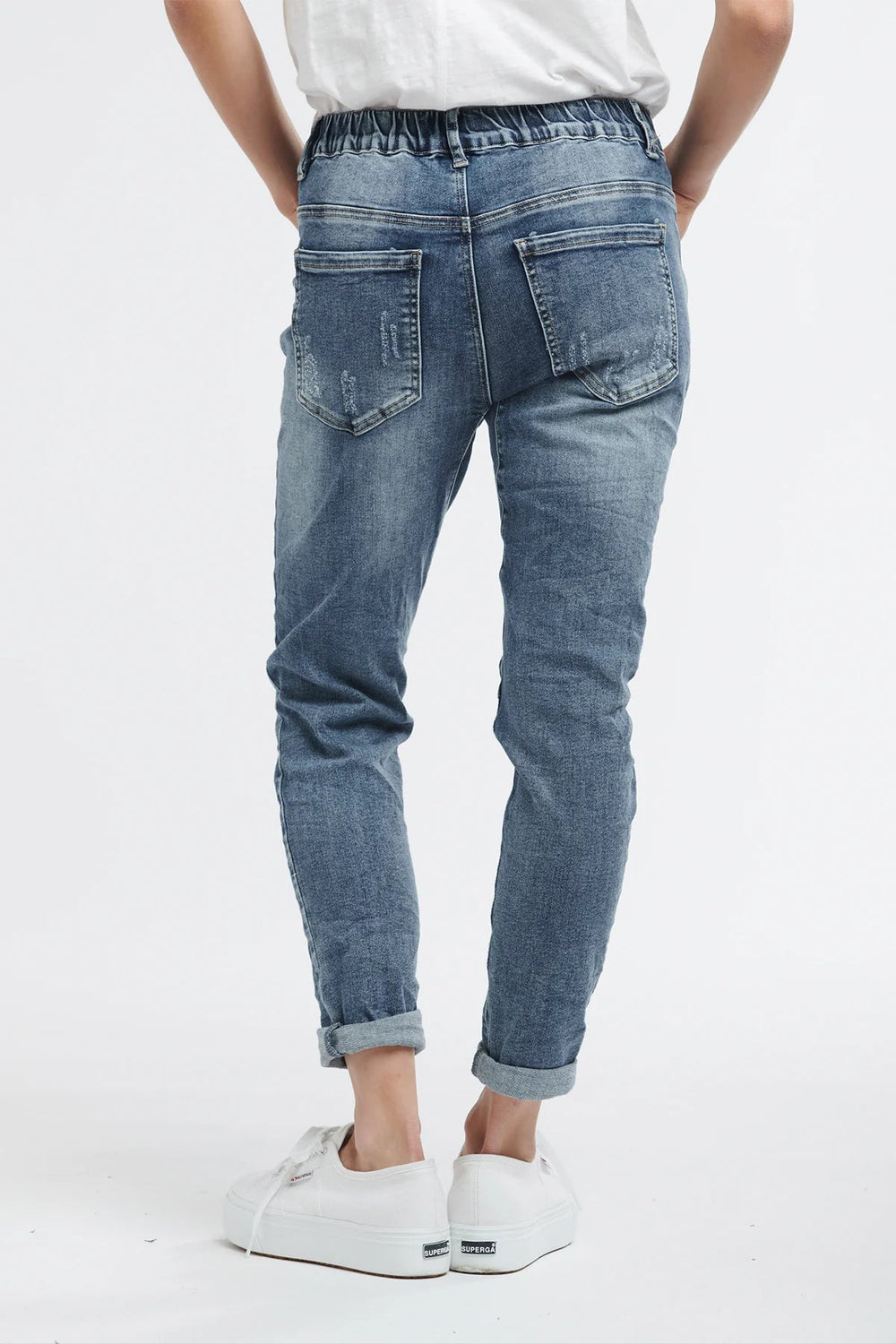 Italian Star Emma Stretch Jean - Denim General Italian Star