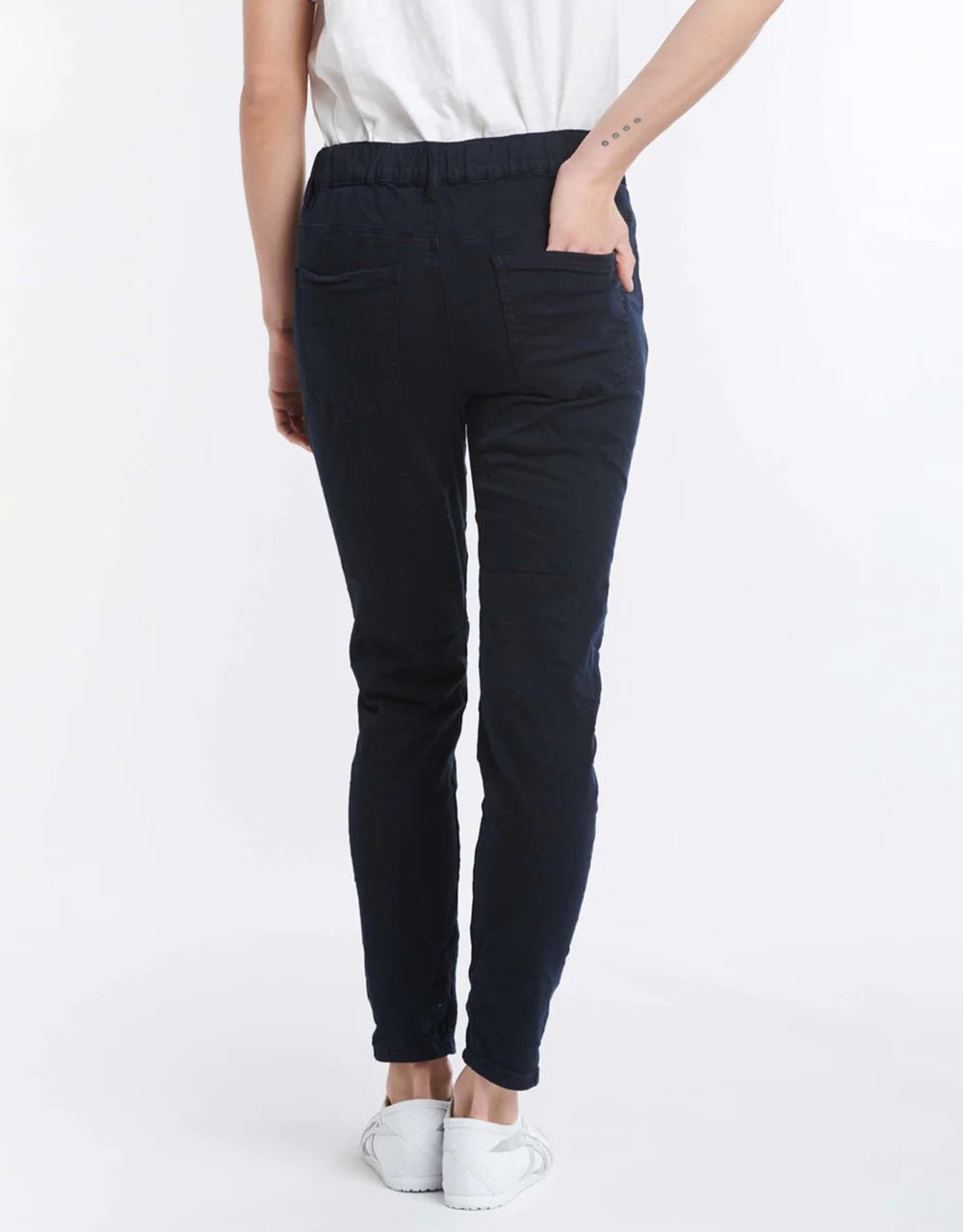 Italian Star Emma Stretch Jean - Navy Jean Italian Star