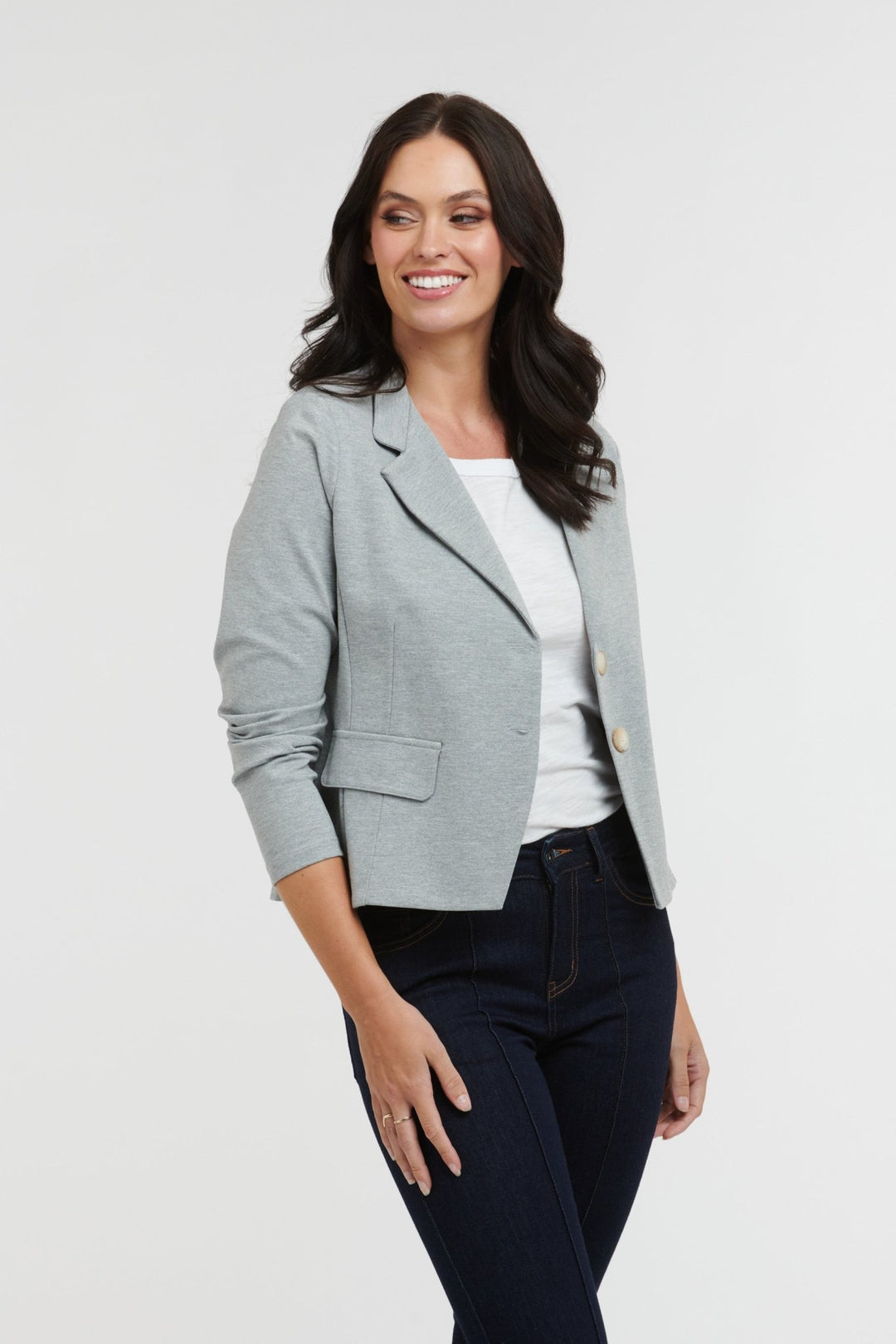 Italian Star GIA Ponti Jacket - Grey Jacket Italian Star
