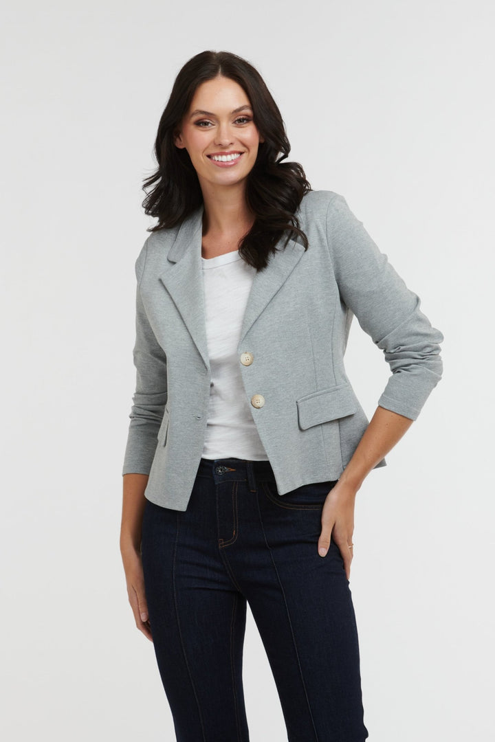 Italian Star GIA Ponti Jacket - Grey Jacket Italian Star