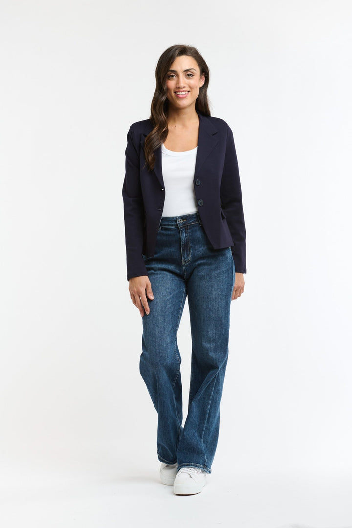 Italian Star GIA Ponti Jacket - Navy Jacket Italian Star