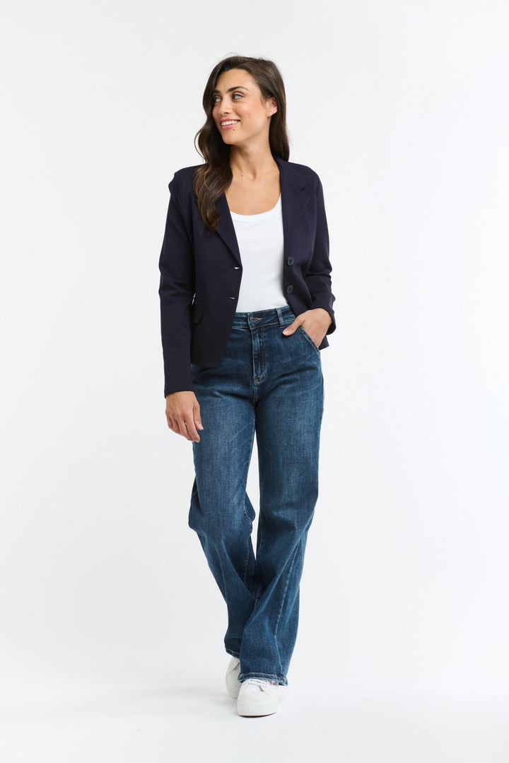 Italian Star GIA Ponti Jacket - Navy Jacket Italian Star