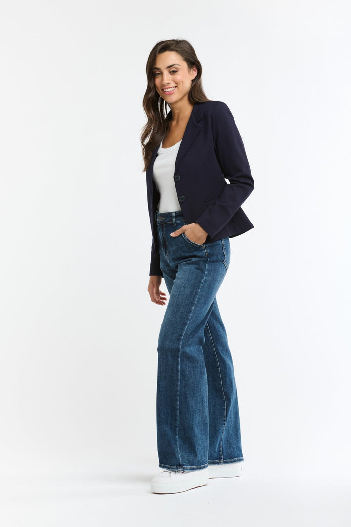 Italian Star GIA Ponti Jacket - Navy Jacket Italian Star