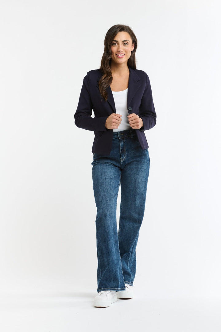 Italian Star GIA Ponti Jacket - Navy Jacket Italian Star