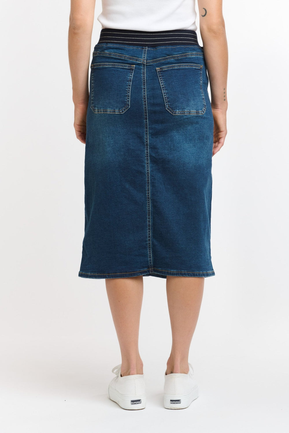 Italian Star Hugo Skirt - Denim Italian Star
