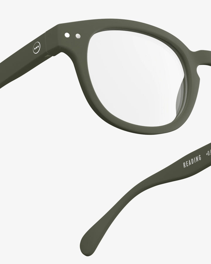 Izipizi: Reading Collection C - Khaki Green Reading Glasses General IZIPIZI