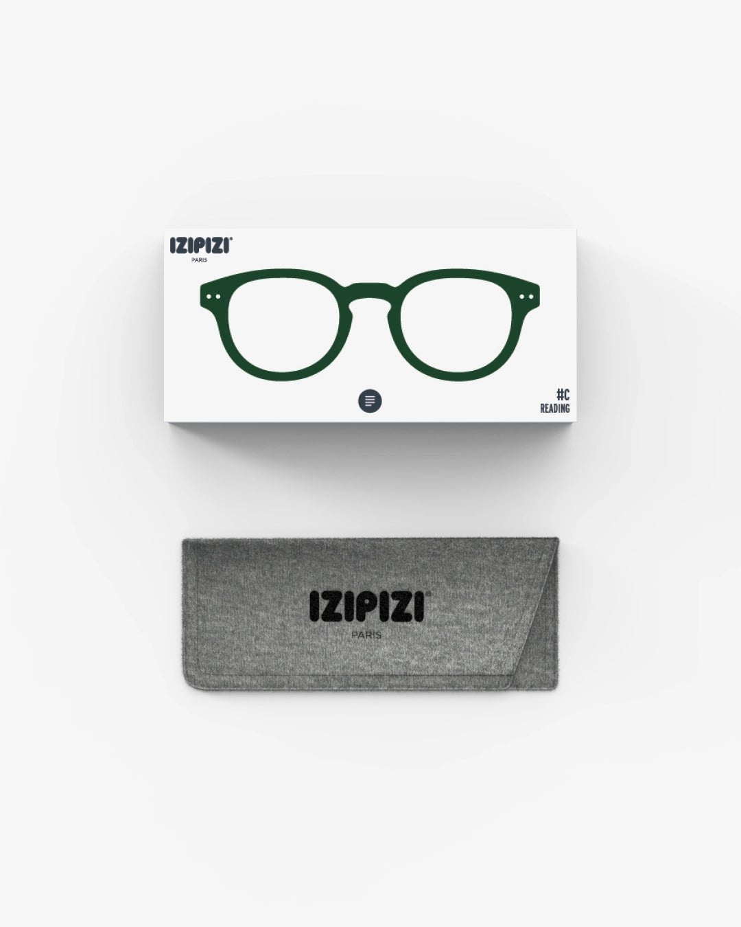 Izipizi: Reading Collection C - Khaki Green Reading Glasses General IZIPIZI