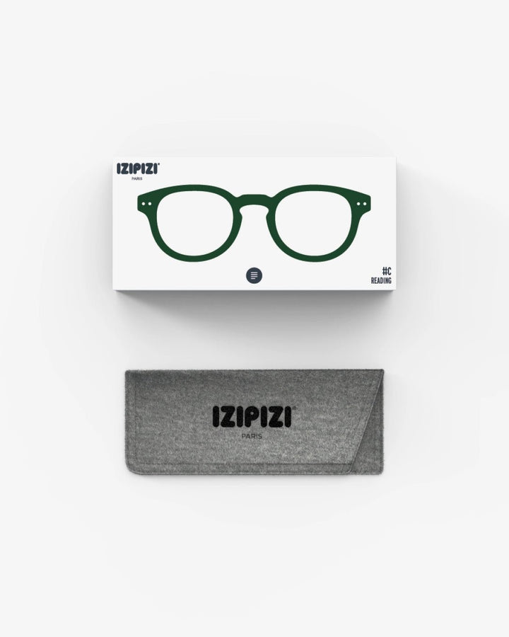 Izipizi: Reading Collection C - Khaki Green Reading Glasses General IZIPIZI