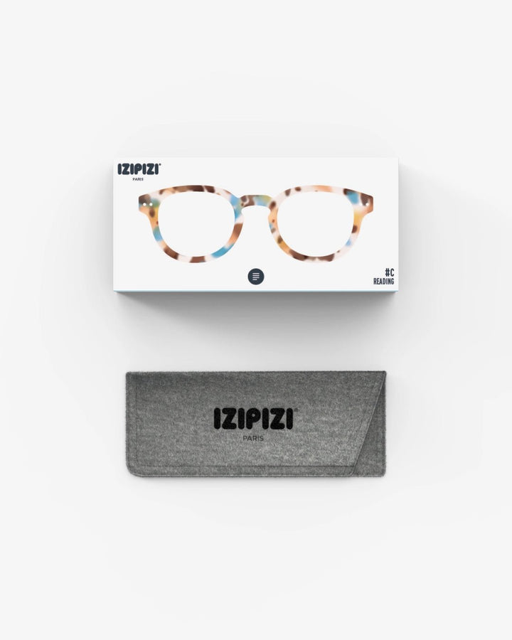 Izipizi: Reading Collection D - Blue Tortoise Reading Glasses Reading Glasses IZIPIZI