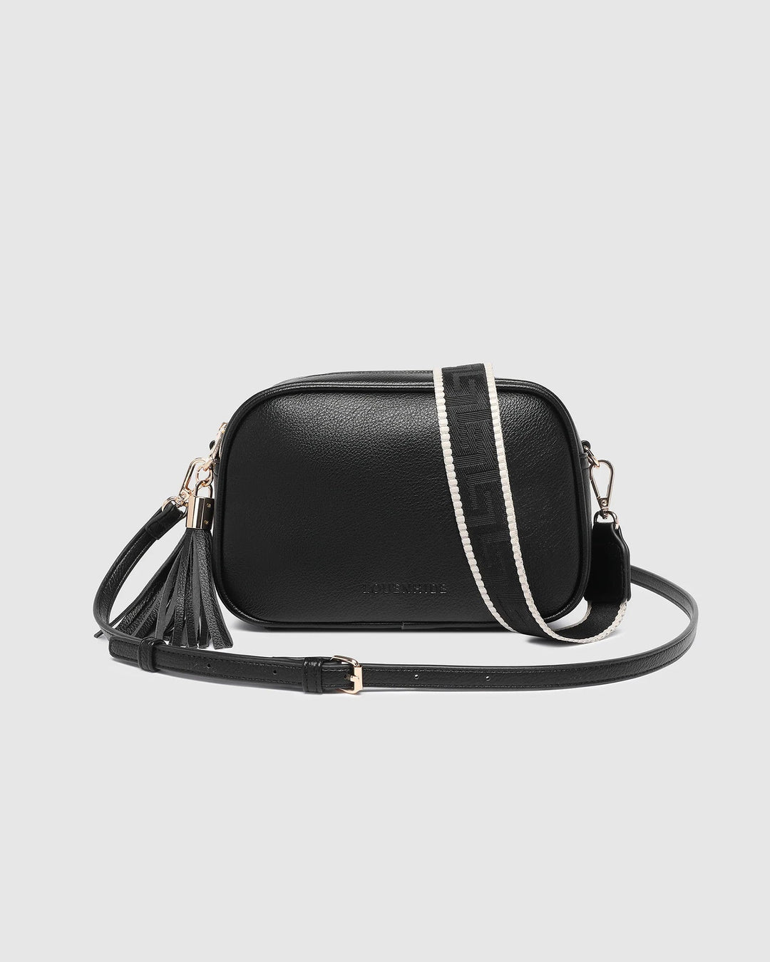 Jacinta Gia Crossbody Bag - Black Handbag Louenhide