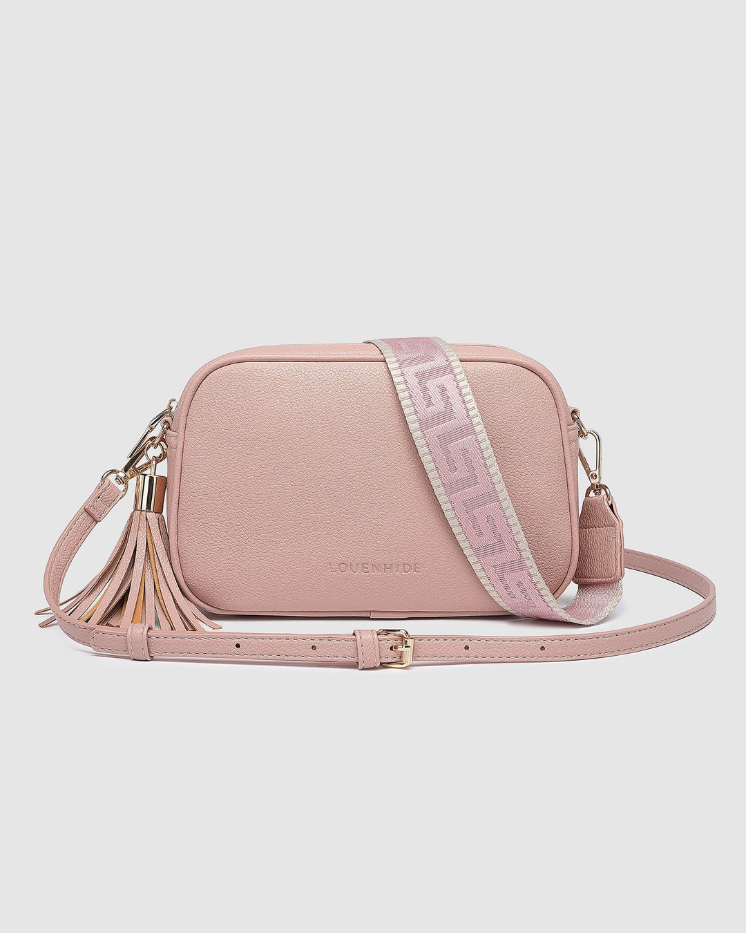 Jacinta Gia Crossbody Bag - Dusty Pink Handbag Louenhide