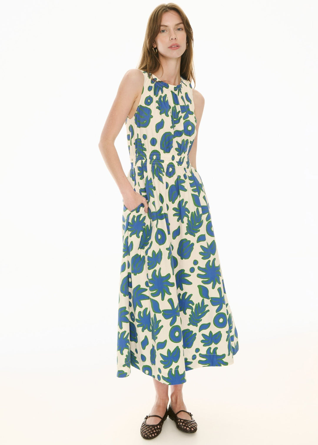 Jaine Tank Dress - Donut Palm - Stanleyandstone