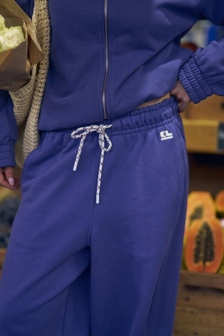 Jenna Tapered Trackpant - Washed Navy track pants Ceres Life