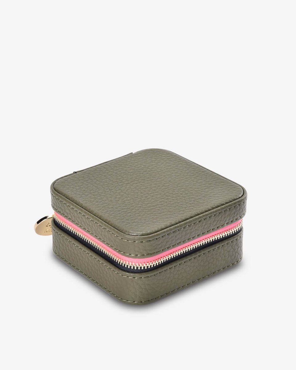Jewellery Case - Khaki - Stanleyandstone