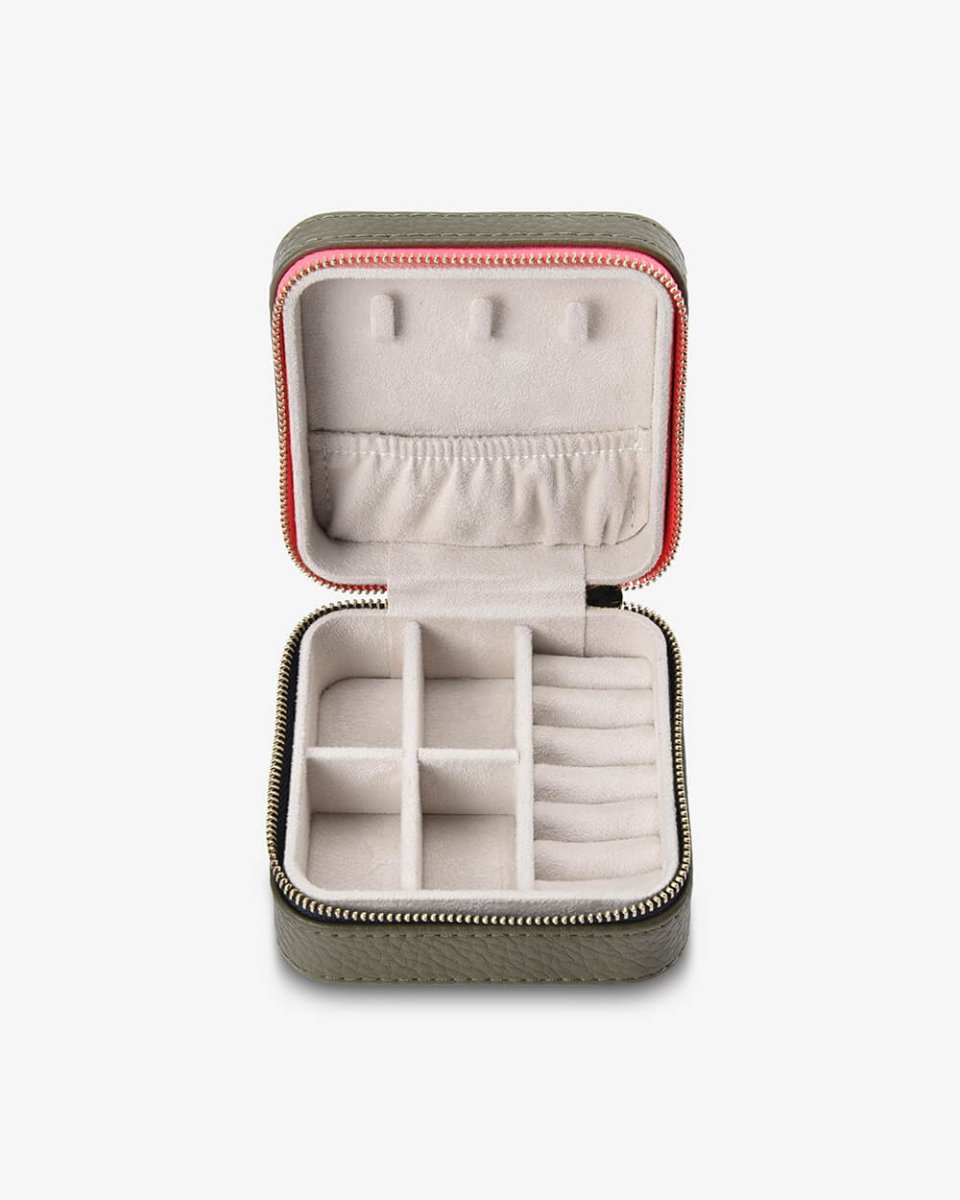 Jewellery Case - Khaki - Stanleyandstone