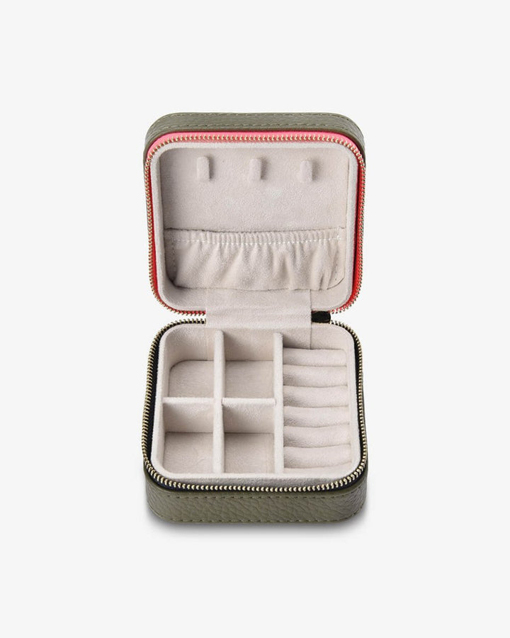 Jewellery Case - Khaki - Stanleyandstone