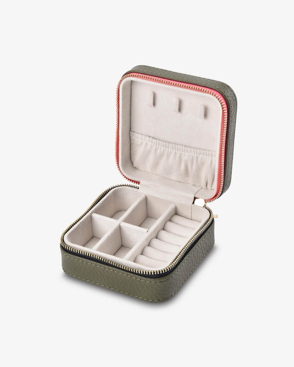 Jewellery Case - Khaki - Stanleyandstone