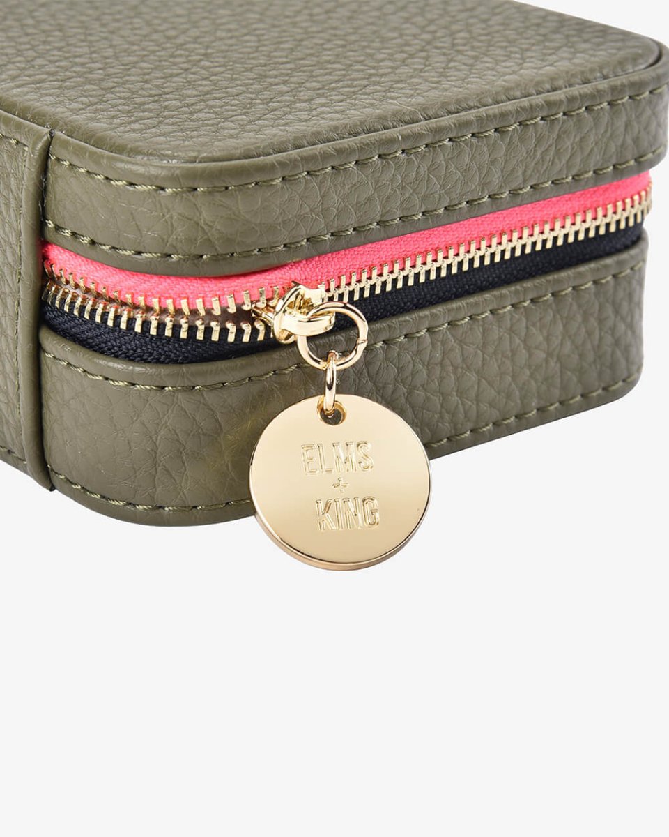 Jewellery Case - Khaki - Stanleyandstone