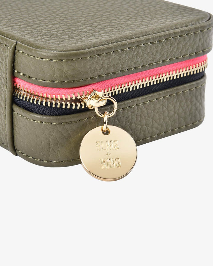 Jewellery Case - Khaki - Stanleyandstone
