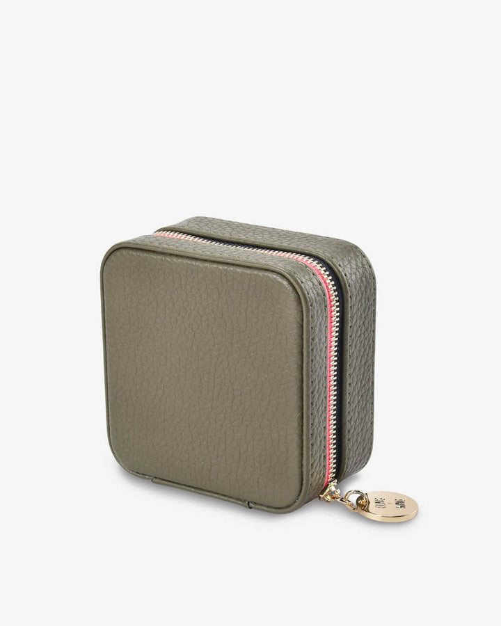 Jewellery Case - Khaki - Stanleyandstone