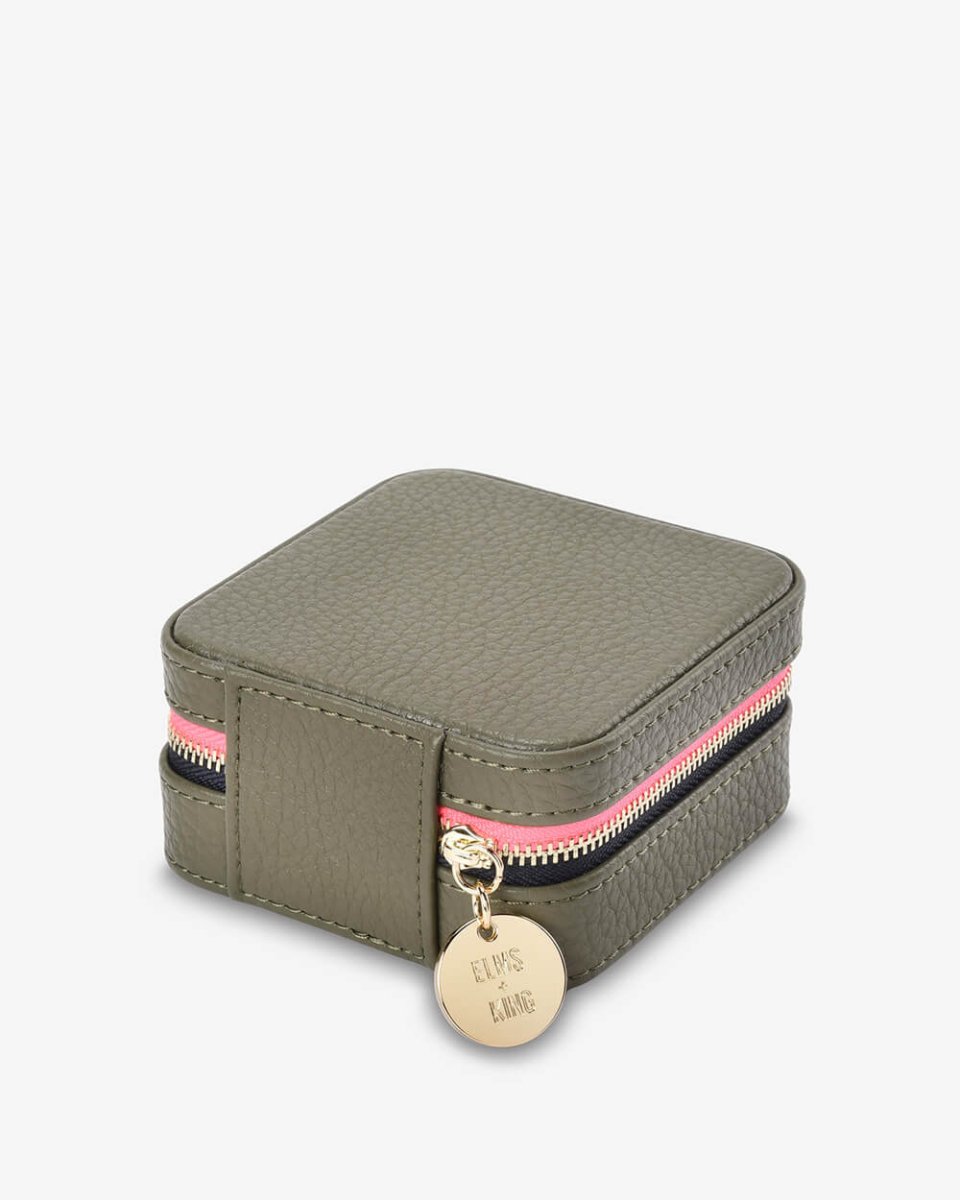 Jewellery Case - Khaki - Stanleyandstone